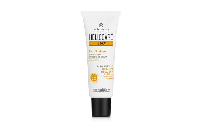 Heliocare 360 Gel Oil Free Spf 50+ Sunblock | واقي شمس هيليوكير للبشرة العادية, الدهنية, المختلطة والمعرضة لحب الشباب